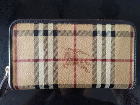 real Burberry wallet